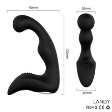Load image into Gallery viewer, S-HANDE LANDY Rechargeable Prostate Perineum Massager Vibrator Sex Toy