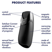 Load image into Gallery viewer, AUTO Satisfyer Men Vibration+ Masturbator APP Vibrating Stroker Male Sex Toy NEW