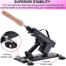 Load image into Gallery viewer, Thunderdong Automatic Thrusting Sex Machine Telescopic Fucking 8" Dildo