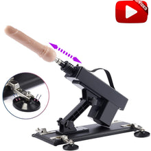Load image into Gallery viewer, Thunderdong Automatic Thrusting Sex Machine Telescopic Fucking 8" Dildo
