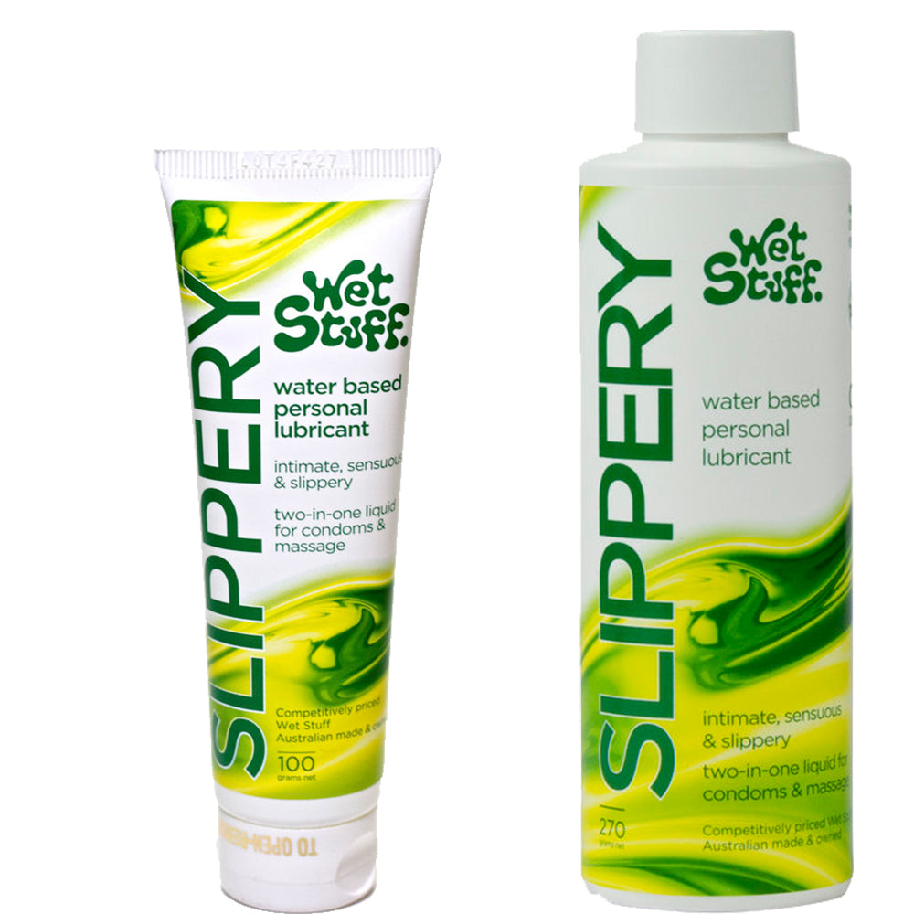 Wet Stuff Slippery Personal Lubricant Sex Lube Water-Based