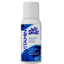 Load image into Gallery viewer, Wet Stuff Vitamin E Personal Lubricant Edible Sex Lube Water Based