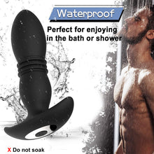 Load image into Gallery viewer, Wistone Vibrating Anal Plug Thrusting Prostate Massager Remote USB Sex Toy