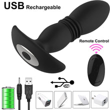 Load image into Gallery viewer, Bebuzzed Wistone Thrusting Prostate Massager Vibrator Butt Plug