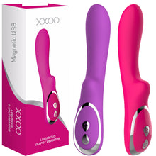 Load image into Gallery viewer, XXOO G-Spot Vibrator Flexible Rabbit Magnetic USB Rechargeable