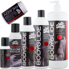 Load image into Gallery viewer, Wet Stuff Premium Silicone Bodyglide Personal Lubricant Anal Sex Lube All Sizes