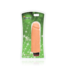 Load image into Gallery viewer, Cock w/ Vibration 8in Vanilla