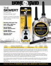 Load image into Gallery viewer, The Skwert 5 Pc Douche Kit Clamshell