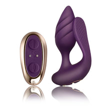 Load image into Gallery viewer, Rocks Off Cocktail Dual Stimulator Couples Vibrator Anal USB Butt Plug Sex Toy