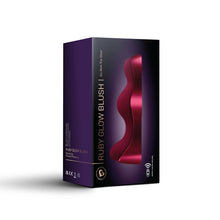 Load image into Gallery viewer, Ruby Glow Blush Ride On Vibrator w Remote