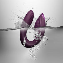 Load image into Gallery viewer, Rocks Off Rock Chick Diva U Couples Vibrator Clitoral Stimulator