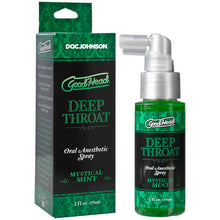 Load image into Gallery viewer, GoodHead Deep Throat Oral Desensitizing Spray Mint