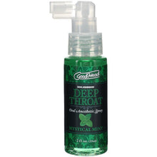 Load image into Gallery viewer, GoodHead Deep Throat Spray Mint 59ml