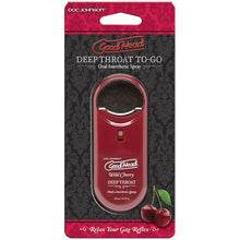 Load image into Gallery viewer, GoodHead To-Go Deep Throat Spray Wild Cherry 9ml