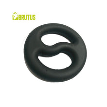 Load image into Gallery viewer, Brutus Yin Yang Silicone Cock and Ball Duo Ring