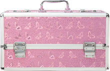 Load image into Gallery viewer, BMS Lockable Keyless Large Vibrator Case Sex Toy Storage Trunk Chest Pink