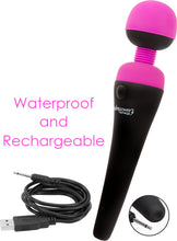 Load image into Gallery viewer, PalmPower Recharge Massage Wand Waterproof Clitoral Stimulator Sex Toy