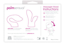 Load image into Gallery viewer, PalmSensual Massager Heads Attachments for use with PalmPower Wand