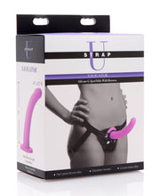 Load image into Gallery viewer, Navigator Silicone G-Spot Dildo with Harness
