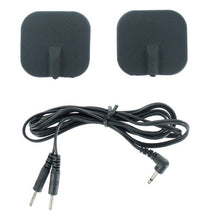 Load image into Gallery viewer, Zeus Deluxe Black Electro Pads 2-Pack