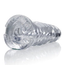 Load image into Gallery viewer, ScrewD Super Squish Corkscrew Jackoff Toy Clear