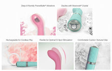 Load image into Gallery viewer, Pillow Talk Sassy 7.8" G Spot Vibrator Powerful Flexible Rechargeable Sex Toy