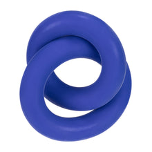 Load image into Gallery viewer, DUO Linked Cock/Ball Rings by Hunkyjunk Cobalt