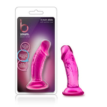 Load image into Gallery viewer, B Yours Sweet N Small Dildo with Suction Cup 4in Pink - LOVEBEE