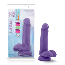 Load image into Gallery viewer, Au Naturel Bold Delight 6in Dildo Pink - LOVEBEE