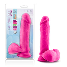 Load image into Gallery viewer, Au Naturel Bold Hero 8in Dildo Pink - LOVEBEE