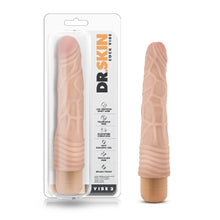Load image into Gallery viewer, Dr Skin Cock Vibe 2 9in Vibrating Cock Beige
