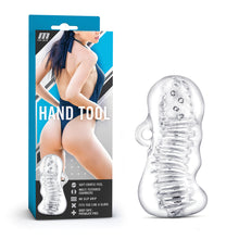 Load image into Gallery viewer, M for Men Hand Tool Clear Male Masturbator