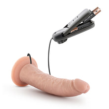 Load image into Gallery viewer, Dr Skin Dr Dave 7in Vibrating Cock with Suction Cup Vanilla