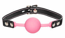 Load image into Gallery viewer, Glow Gag Glow in the Dark Silicone Ball Gag