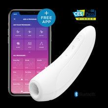 Load image into Gallery viewer, Satisfyer Curvy 1+ Air Pulse Clitoral Stimulator APP Compatible Vibrator