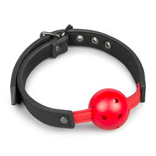Load image into Gallery viewer, Ball Gag With PVC Ball Red