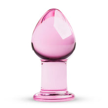 Load image into Gallery viewer, Glass Buttplug Pink