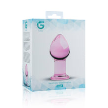 Load image into Gallery viewer, Glass Buttplug Pink