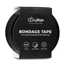 Load image into Gallery viewer, Bondage Tape 20m Non-Sticky Black