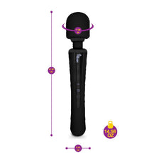 Load image into Gallery viewer, Viben Obsession Wand Super Powerful Massager Rechargeable Black