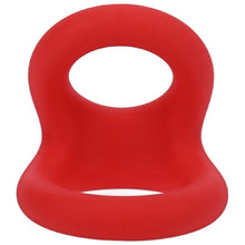 Load image into Gallery viewer, Uplift Silicone Cock Ring Crimson Red