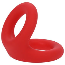 Load image into Gallery viewer, Uplift Silicone Cock Ring Crimson Red