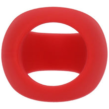 Load image into Gallery viewer, Stirrup Silicone Cock Ring Crimson