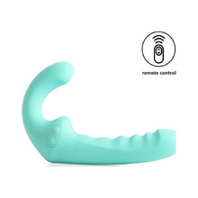 Load image into Gallery viewer, VibraTwin Rechargeable Come Hither Strapless Strap On with Remote