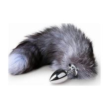 Load image into Gallery viewer, Fox Tail No. 4 - Silver Plug