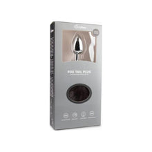 Load image into Gallery viewer, Fox Tail No. 4 - Silver Plug