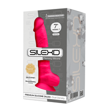 Load image into Gallery viewer, SILEXD MODEL 1 Realistic Silicone 7" Dildo Balls Suction Cup PINK