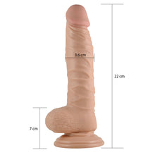 Load image into Gallery viewer, Lovetoy Real Extreme 8.5'' Realistic Dildo Suction-Cup Balls