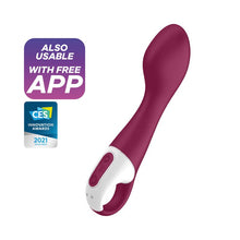 Load image into Gallery viewer, Satisfyer Hot Spot Warming G-Spot Vibrator APP Control Rechargeable Sex Toy