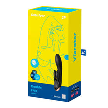 Load image into Gallery viewer, Satisfyer Double Flex APP Control G-Spot Rabbit Vibrator Black